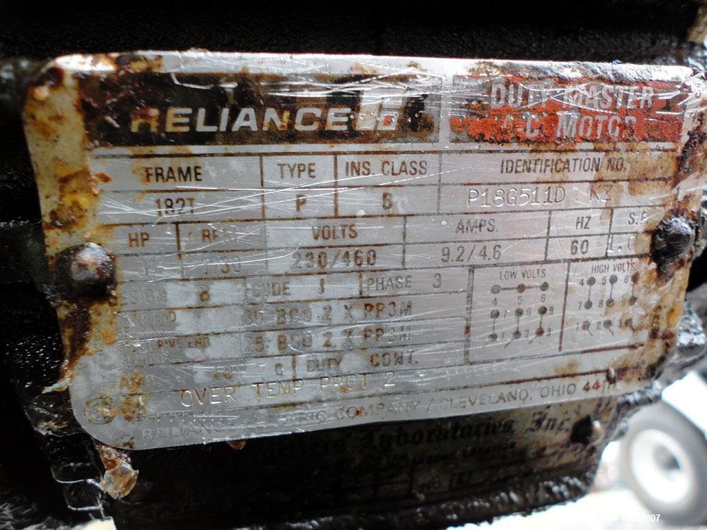 Used Perma-San Tank, 3000 Gallon, 304 Stainless Steel, Vertical.  Approximately 80" diameter x 143" straight side, flat welded top, dished bottom.  Side bottom entering agitator with a 3 blade prop, ...