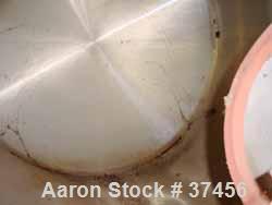 USED:Pfaudler tank, 2000 gallon, stainless steel, horizontal. Approx88" diameter x 78" straight side, dished ends. Insulated, carbonsteel shell. End bottom 3 blade agitator blade, approx 1 hp motor.O...