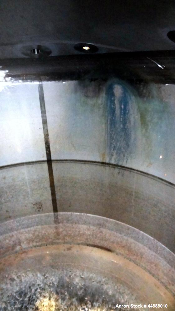 Used Precision Stainless Pressure Tank, 4000 Gallon, 304L Stainless Steel, Vertical. 108" Diameter x 88" straight side, dished top and bottom. Internal rated 15 psi at -20 to 225 degrees F., vacuum d...