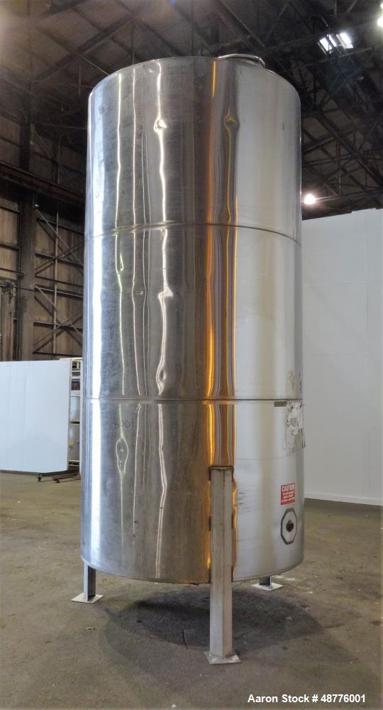 Used Precision Tank & Equipment Tank, Approximately 2,200 Gallon, 304 Stainless