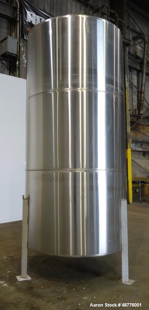 Used Precision Tank & Equipment Tank, Approximately 2,200 Gallon, 304 Stainless