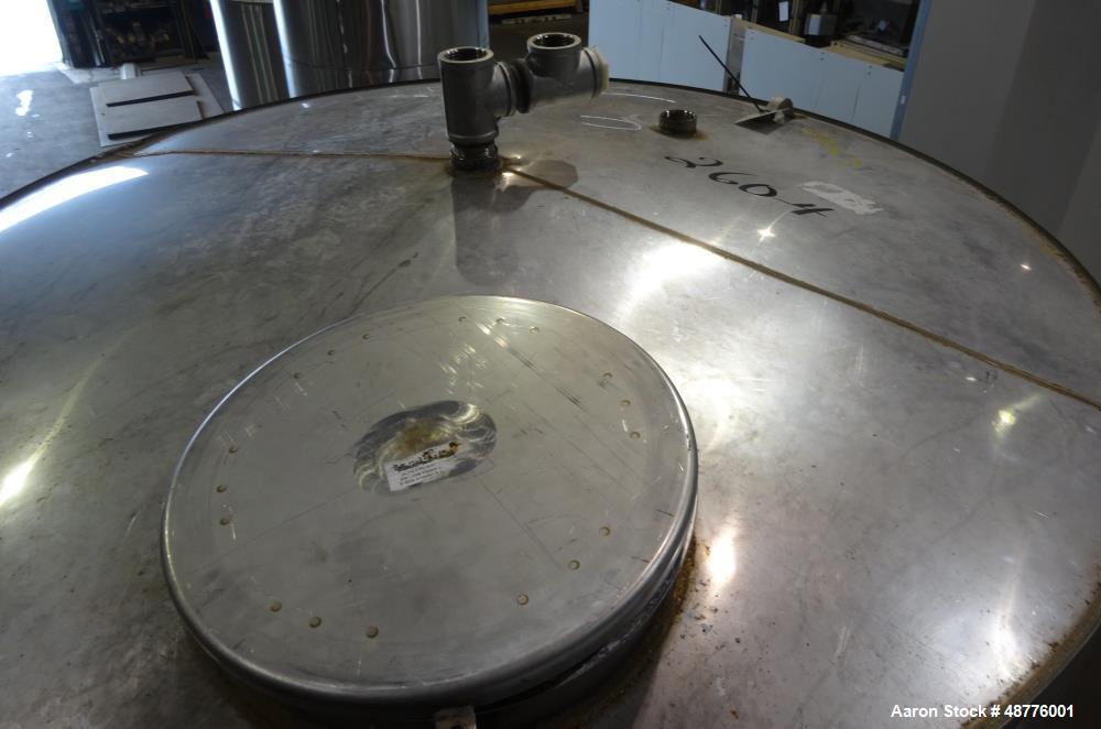 Used Precision Tank & Equipment Tank, Approximately 2,200 Gallon, 304 Stainless