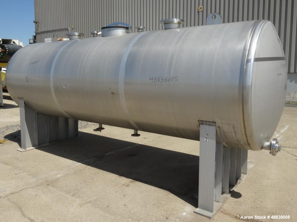 Used- Precision Tank And Equipment Company Tank, Approximate 2,200 Gallon, 304 S