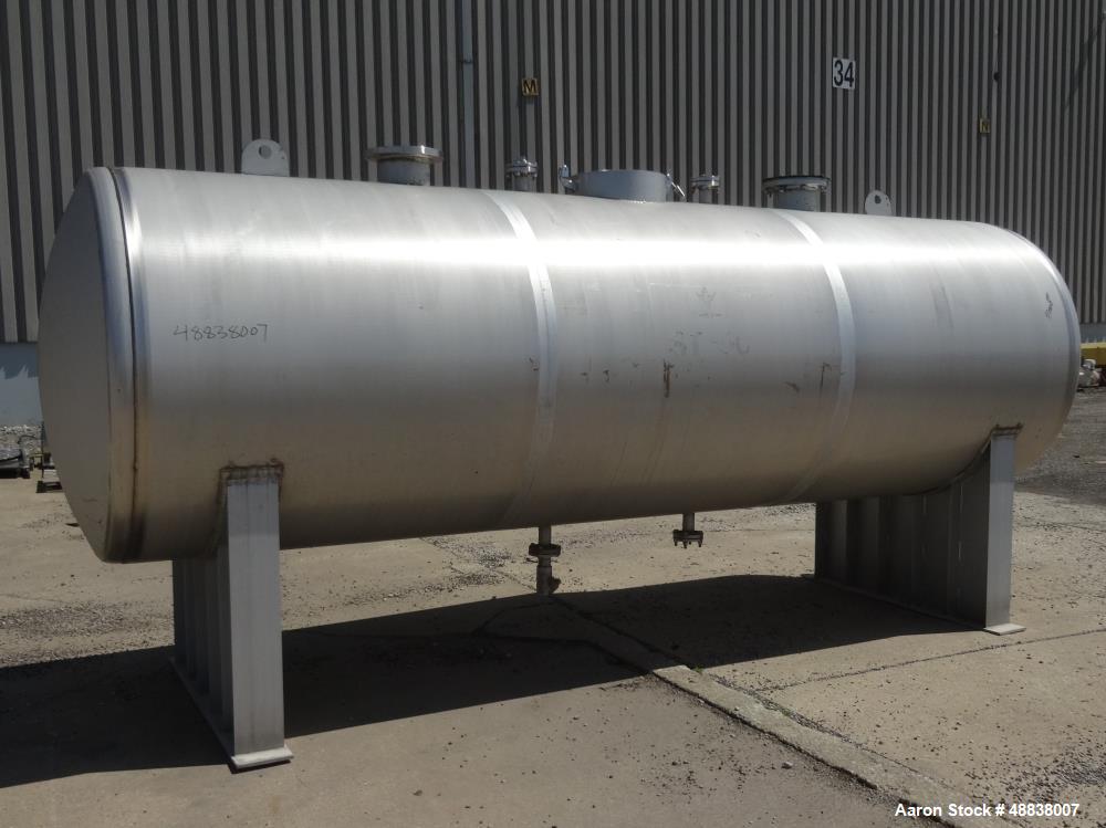 Used- Precision Tank And Equipment Company Tank, Approximate 2,200 Gallon, 304 S