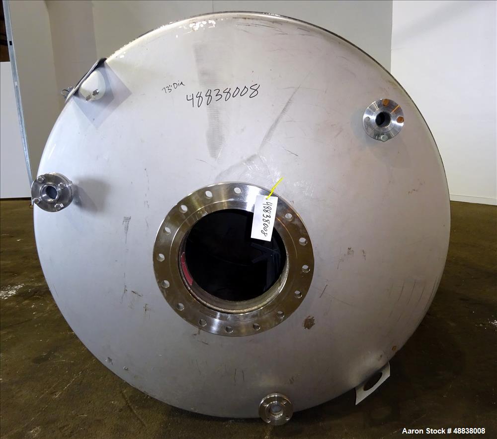 Used Precision Tank And Equipment Company Tank, 304 Stainless Steel, Approximat