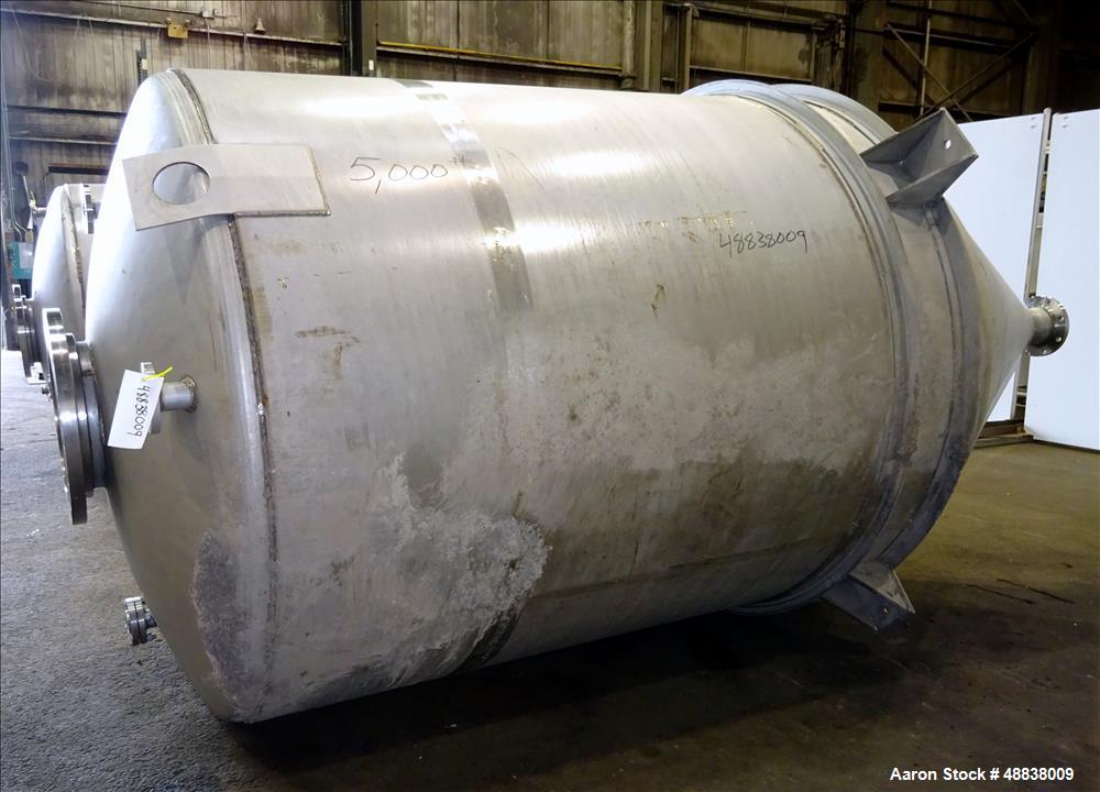 Used Precision Tank And Equipment Company Tank, 304 Stainless Steel, Approximat