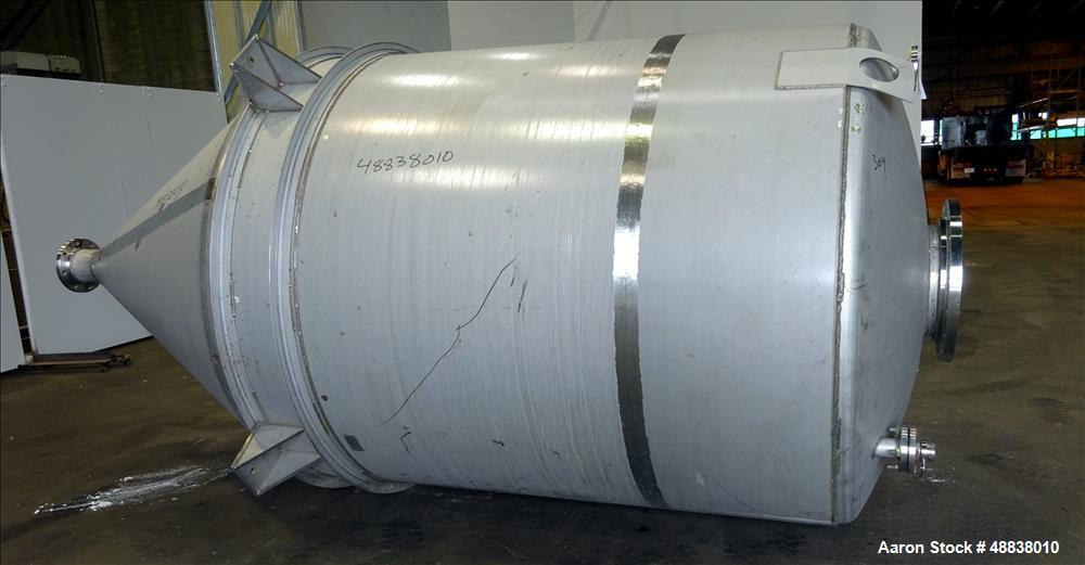 Used Precision Tank And Equipment Company Tank, 304 Stainless Steel, Approximat