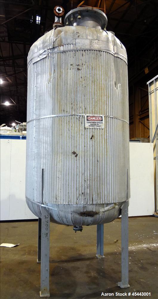 Used 1,000 Gallon Stainless Steel Quality Containment Company Tank