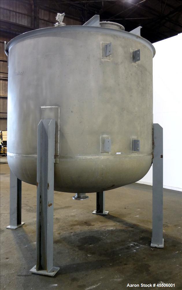 Used 2,500 Gallon Stainless Steel Quality Containment Company Tank