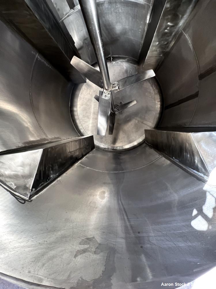 Used Roben / Huber 1,400 Gallon Stainless Steel Mix Tank – Industrial, 304 SS