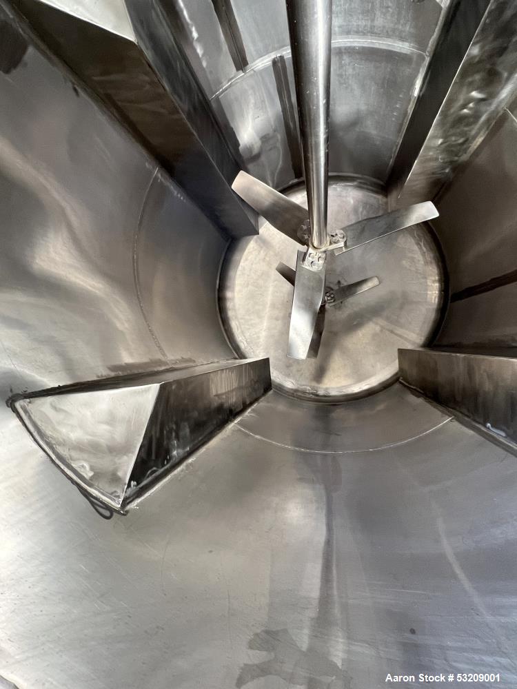 Used Roben / Huber 1,400 Gallon Stainless Steel Mix Tank – Industrial, 304 SS
