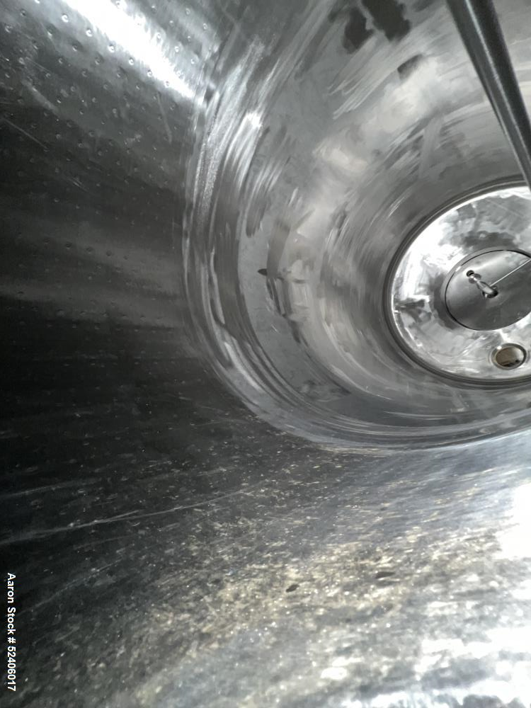 Used Robert Mitchell Jacketed Tank, Approximate 1150 Gallon, 304 Stainless Steel