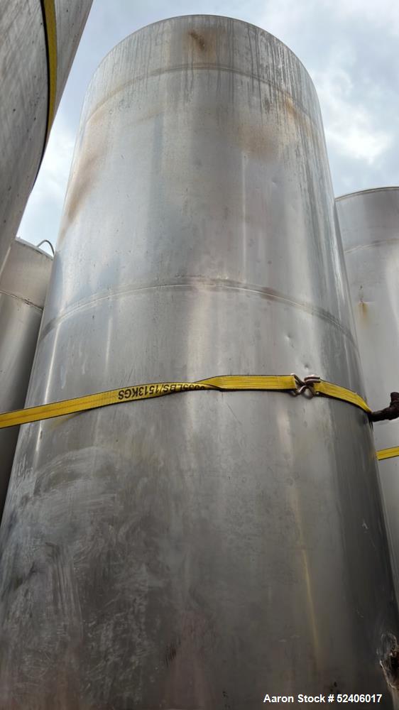 Used-Robert Mitchell Jacketed Tank, Approximate 1150 Gallon, 304 Stainless Steel