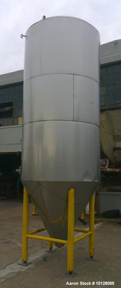 Used 2,000 Gallon Santa Rosa Stainless Steel Jacketed Vertical Tank – 20 PSI MAWP, Three-Zone