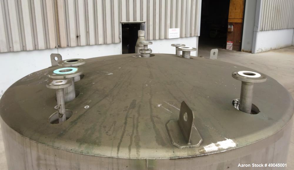 Used Sielmann Tank, Approximate 1385 Gallon (5,244 Liter), 304 Stainless Steel,