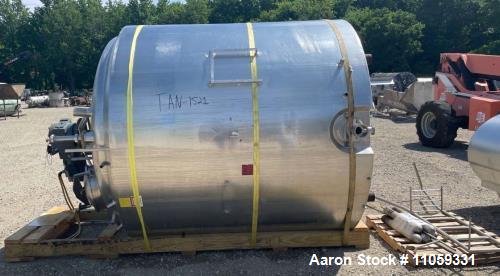 St. Regis 2000 Gallon Sanitary jacketed Mix Tank/Processor/Pasteurizer/Kettle.