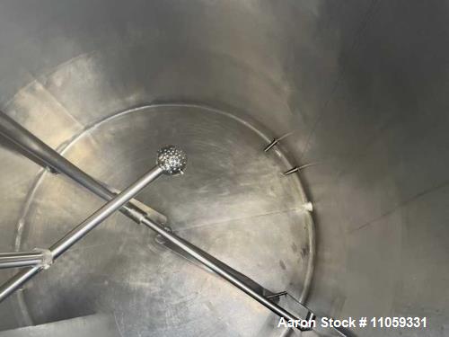 St. Regis 2000 Gallon Sanitary jacketed Mix Tank/Processor/Pasteurizer/Kettle.