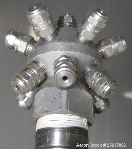 Used Stainless Fabrication Tank, 1,000 Gallon, 316L Stainless Steel, Vertical. 60" diameter x 84" straight side, dished top and bottom. Internal rated to 200 deg F. Openings: top 1-1/2" tri-clamp, (2...