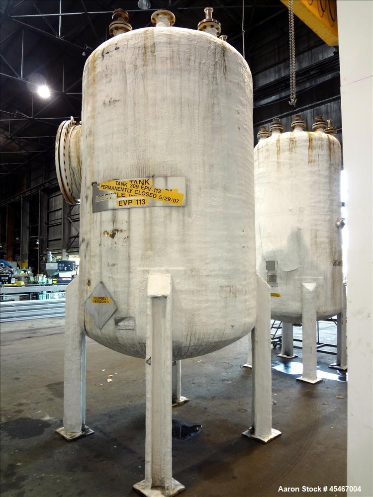 Used 1850 Gallon Stainless Steel Steel-Pro Pressure Tank