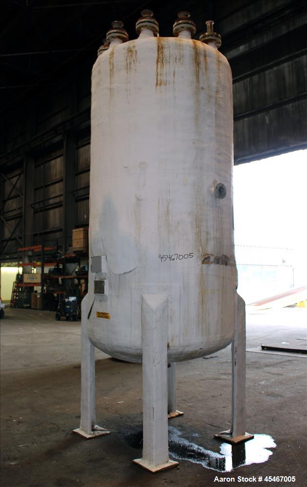 Used 1500 Gallon Stainless Steel Steel-Pro Pressure Tank