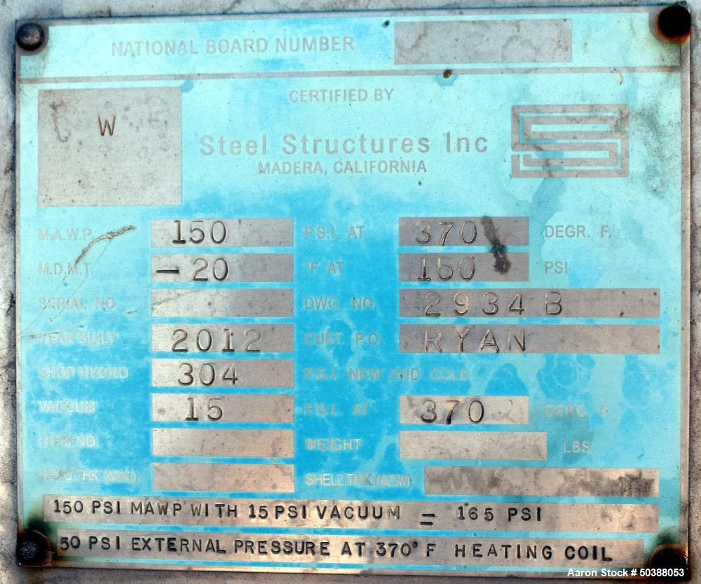 Used Steel Structures Distillation Reboiler Pressure Tank
