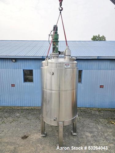 Used 2500 Gallon Superior Steel Jacketed Mixing Tank – Dual Turbine Agitation, 150 PSI Jacket (2017)