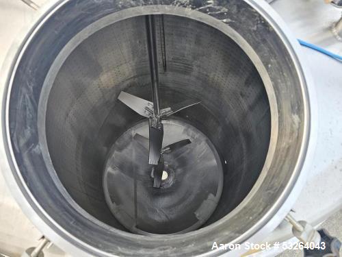 Used 2500 Gallon Superior Steel Jacketed Mixing Tank – Dual Turbine Agitation, 150 PSI Jacket (2017)