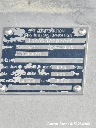 Used 2500 Gallon Superior Steel Jacketed Mixing Tank – Dual Turbine Agitation, 150 PSI Jacket (2017)