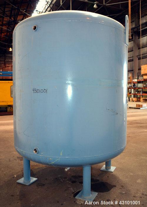 Used Tolan Machinery Pressure Tank, 1500 Gallon, 316 Stainless Steel, Vertical. 78’’ Diameter x 72’’ straight side, dished top and bottom.Internal rated 150 psi at -20 to 400 degrees F.Openings:top 2...
