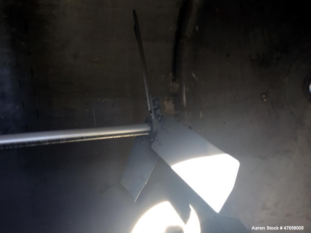 Used Toledo Tank, Approximately 2,600 Gallon, 304 Stainless Steel, Vertical. Approximate 72” diameter x 135” straight side. Internal rated 30 psi at 375 degrees F. 5/16" Wall thickness. Includes a 1/...