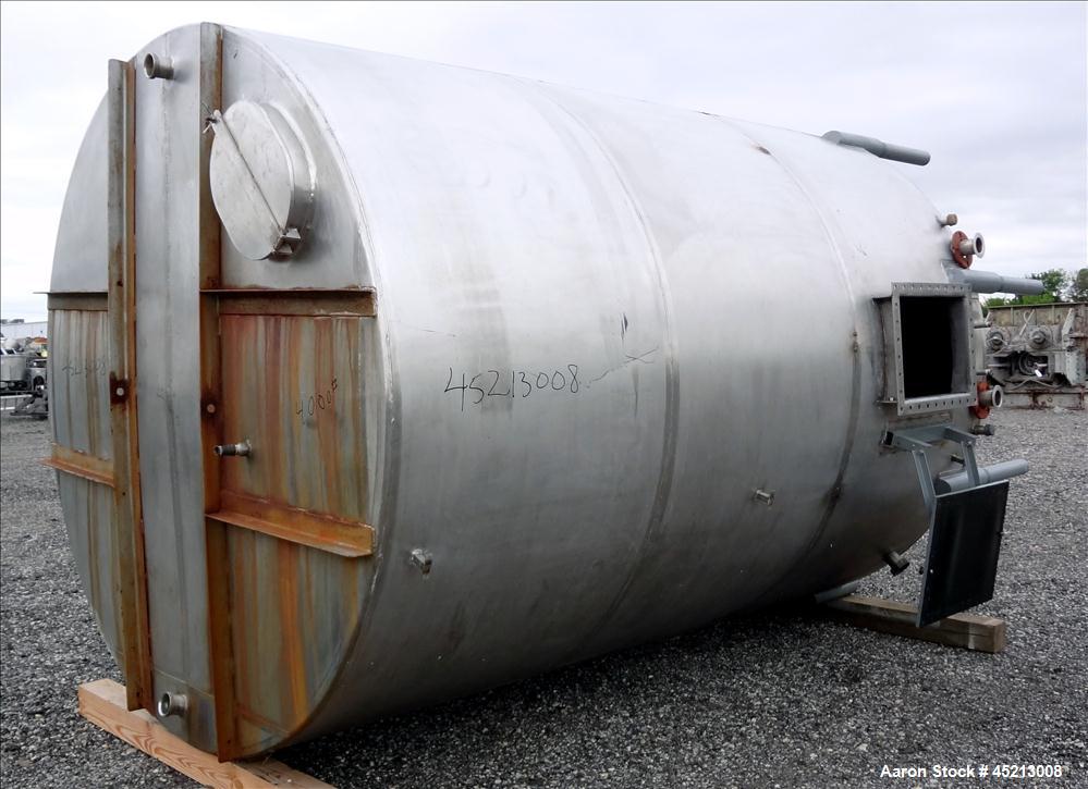 Used 5200 Gallon Stainless Steel Tri-Canada Fittings Tank