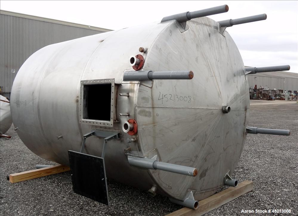 Used 5200 Gallon Stainless Steel Tri-Canada Fittings Tank