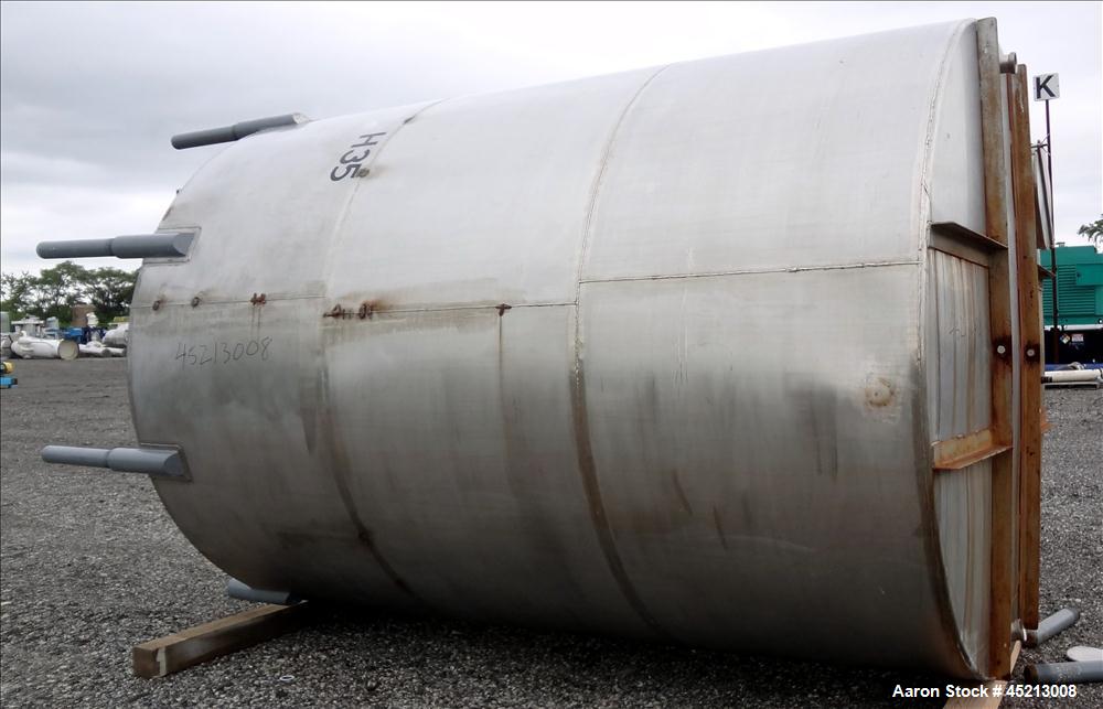 Used 5200 Gallon Stainless Steel Tri-Canada Fittings Tank