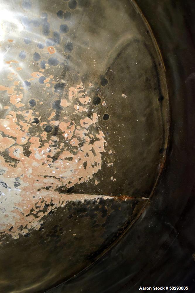 Used Tank, Approximate 1,000 Gallon, Stainless Steel.