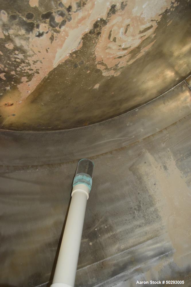 Used Tank, Approximate 1,000 Gallon, Stainless Steel.
