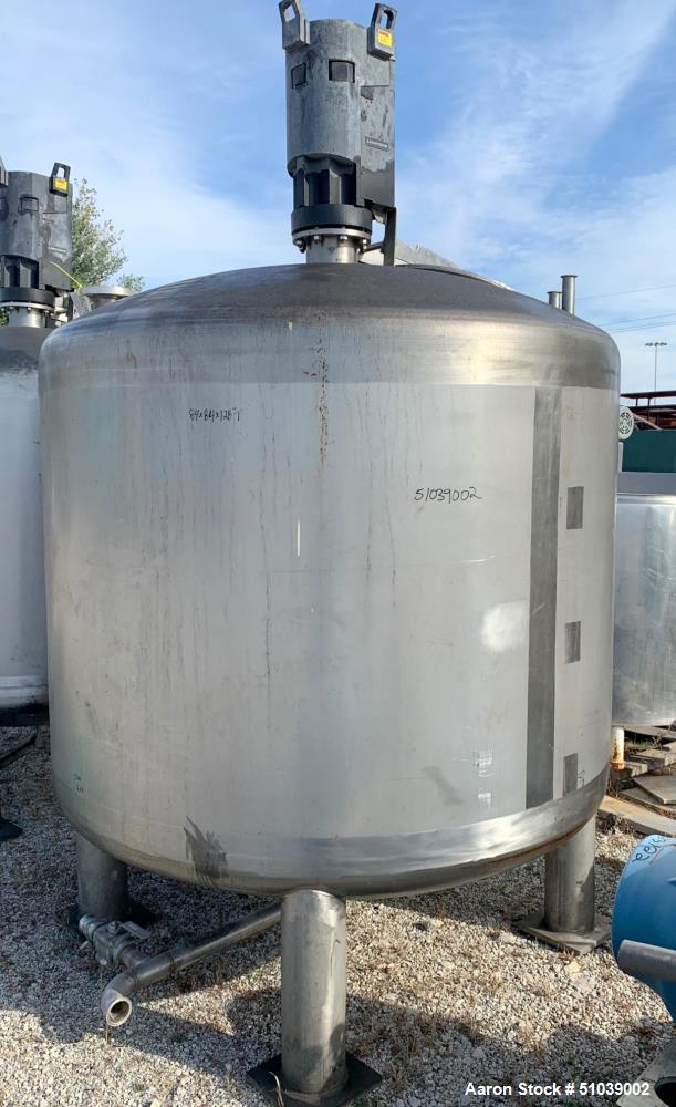 Used Stainless Steel REC Industries Mix Tank