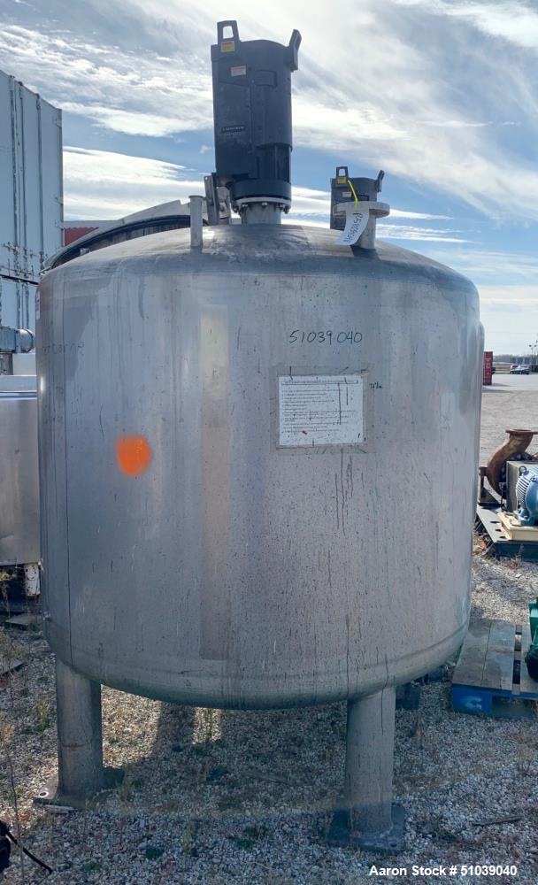 Used Mix Tank, Approximately 1000 gallon
