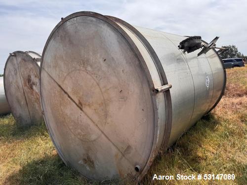 Industrial 4,250 Gallon Stainless Steel Tank – Vertical, UL Rated
