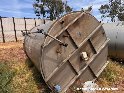 Industrial 4,250 Gallon Stainless Steel Tank – Vertical, UL Rated
