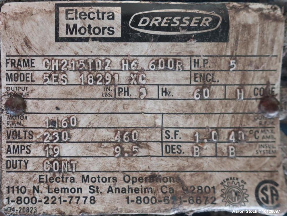 Used Vendome 1,400 Gallon Stainless Steel Processor | Dual Agitation | Jacketed | 100 PSI |