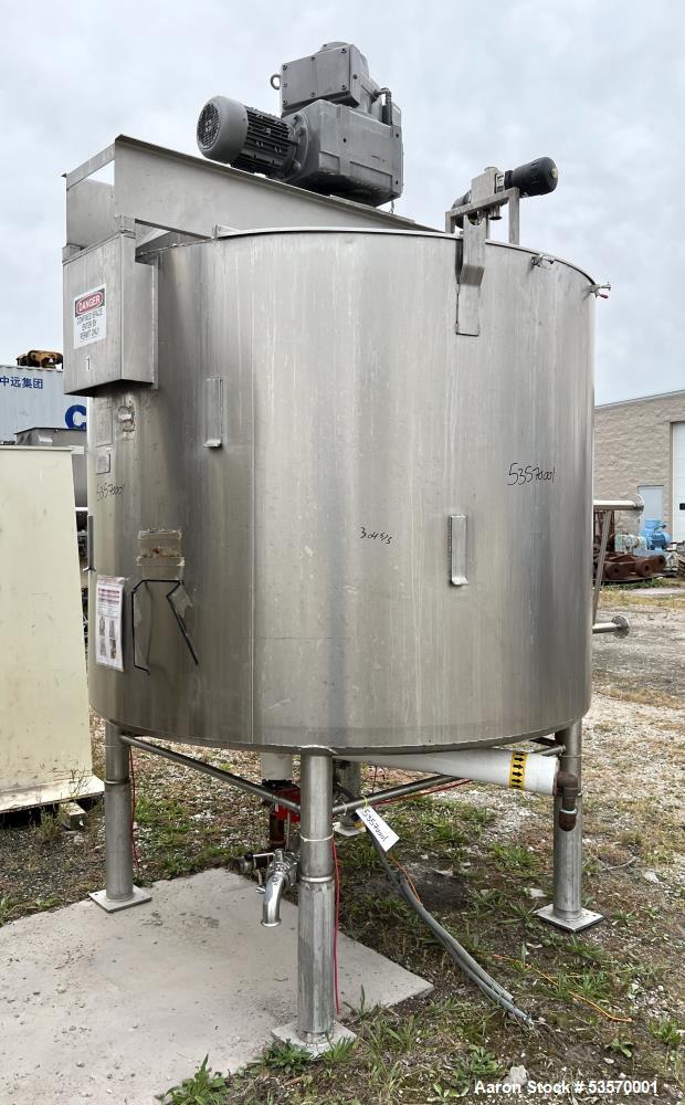 Viatec 1049 Gallon Jacketed Mix Tank