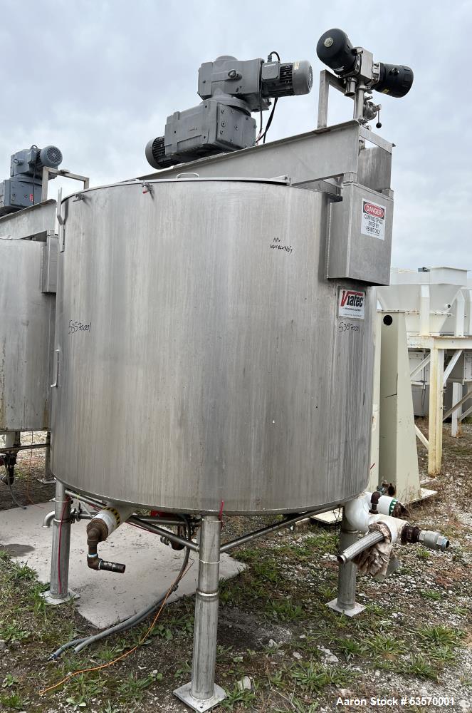 Viatec 1049 Gallon Jacketed Mix Tank