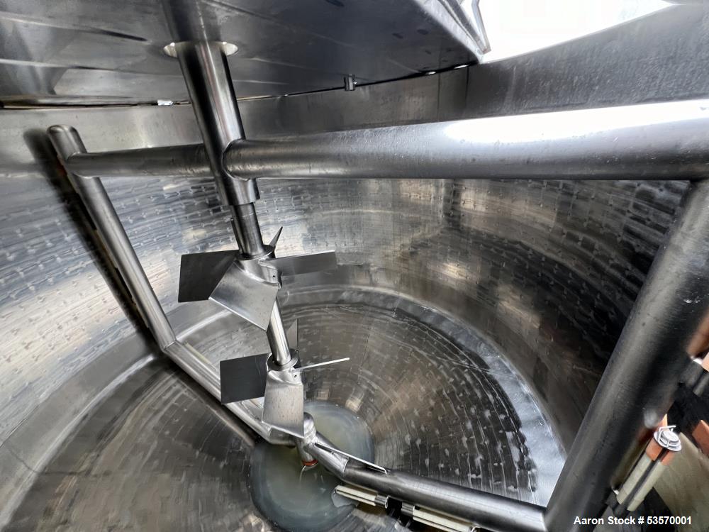Viatec 1049 Gallon Jacketed Mix Tank