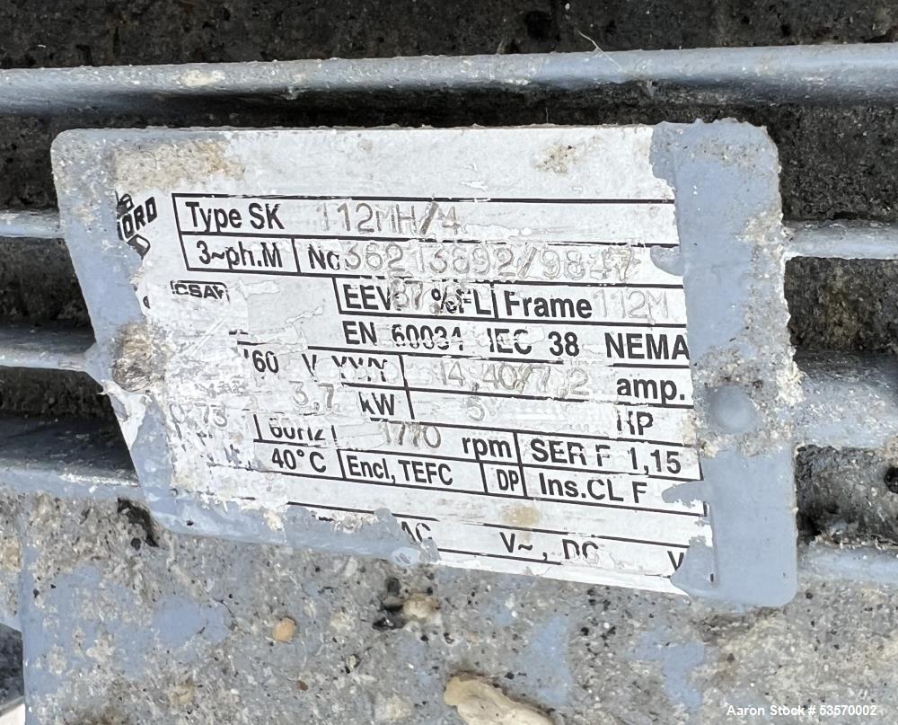Viatec 1049 Gallon Stainless Steel Jacketed Mix Tank