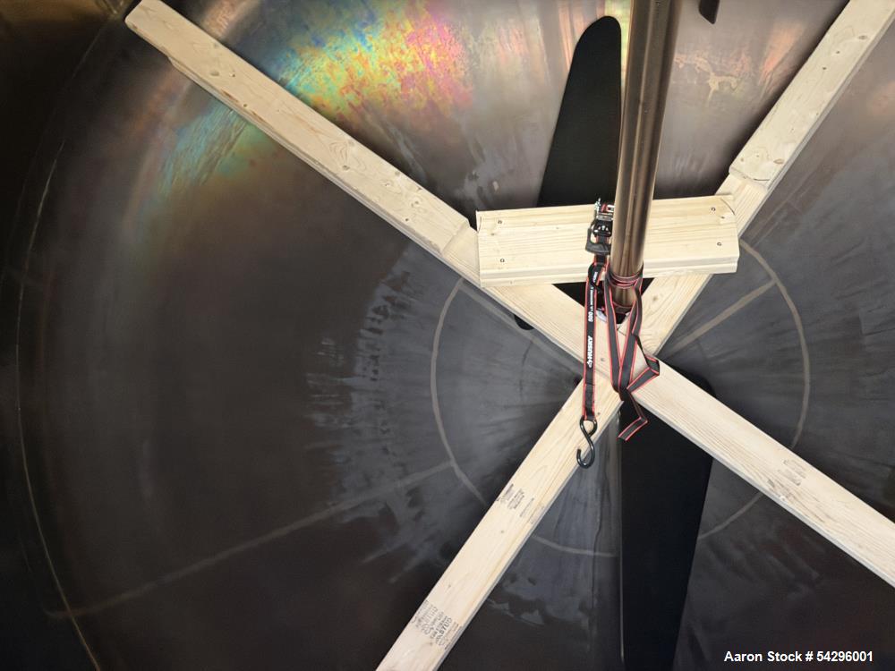 Used Sprinkman 3,767 Gallon Agitated Pressure Tank  304 SS, 45 PSI/FV,