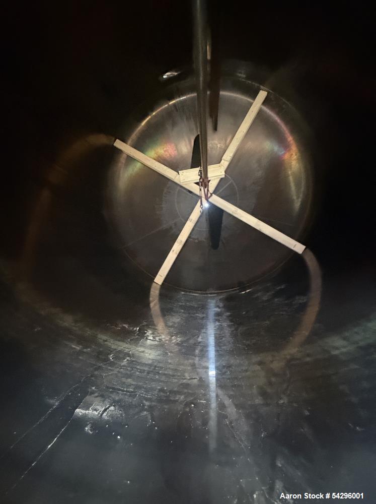 Used Sprinkman 3,767 Gallon Agitated Pressure Tank  304 SS, 45 PSI/FV,