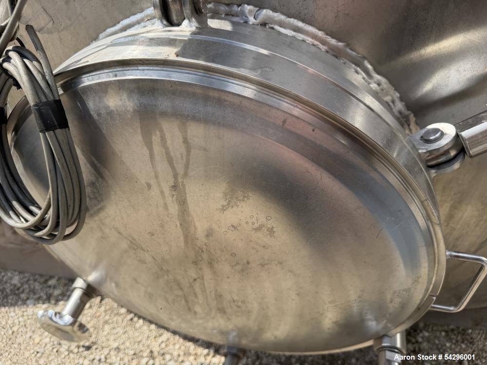 Used Sprinkman 3,767 Gallon Agitated Pressure Tank  304 SS, 45 PSI/FV,