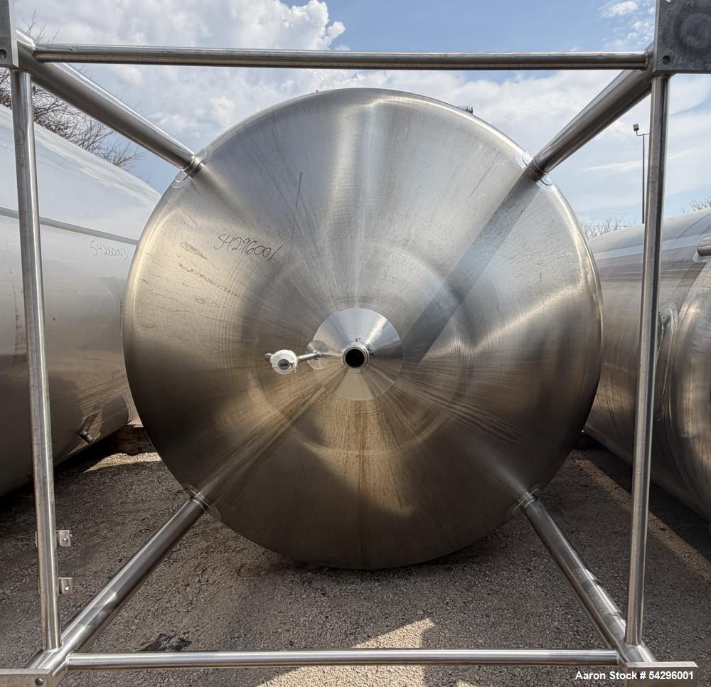 Used Sprinkman 3,767 Gallon Agitated Pressure Tank  304 SS, 45 PSI/FV,