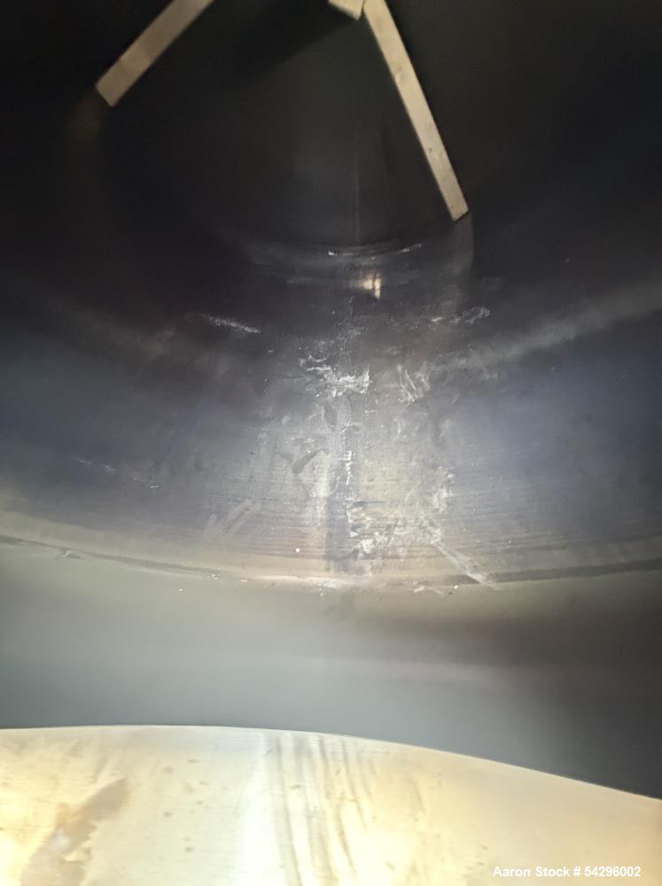 Sprinkman 3,767 Gallon 304 Stainless Steel Pressure Mixing Tank with Agitator