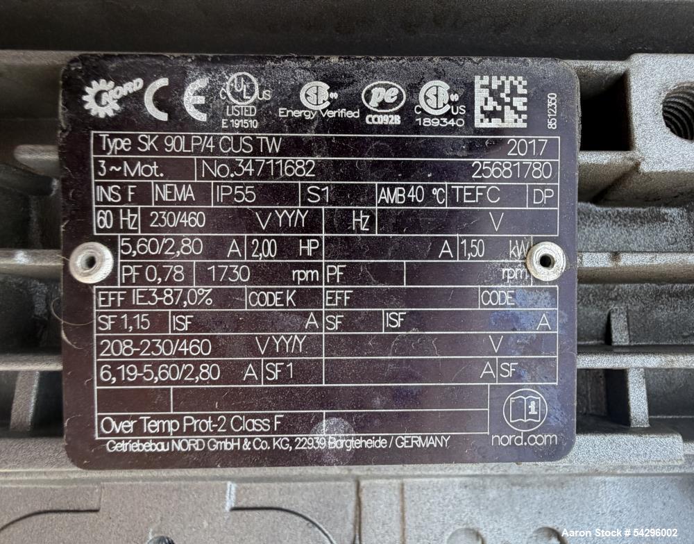 Sprinkman 3,767 Gallon 304 Stainless Steel Pressure Mixing Tank with Agitator